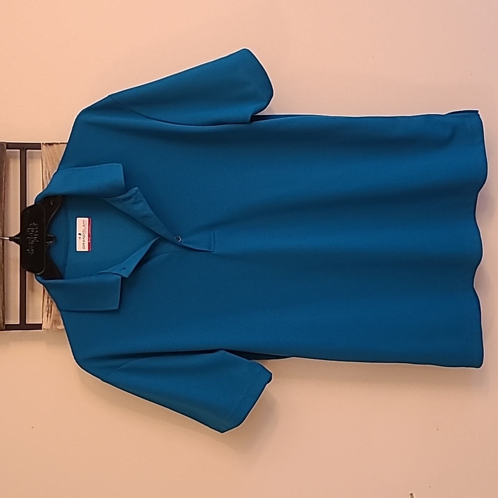 Mens Turquoise Polo